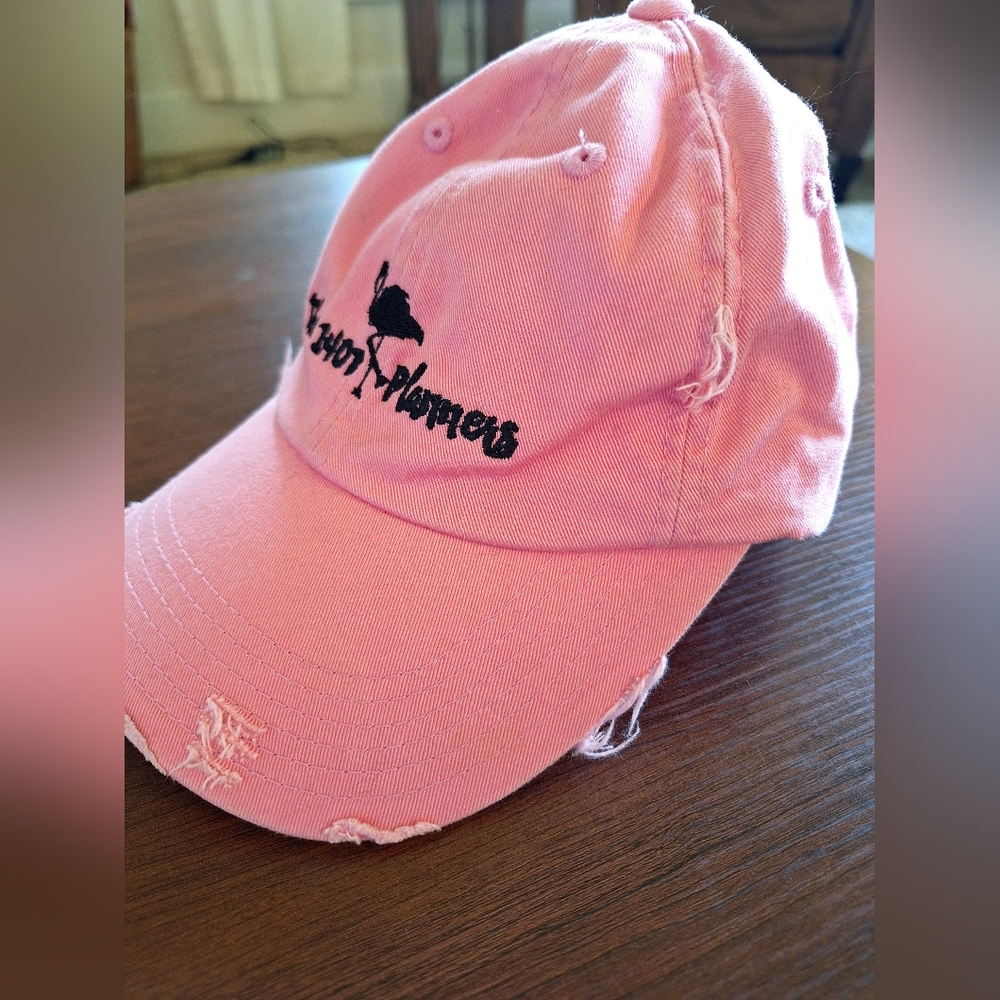 District Pink and Black 1407 Planners Embroidered Hat LNC Adjustable - Picture 2 of 4